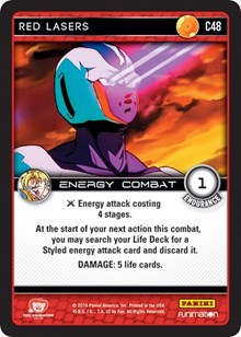 Red Lasers | Panini: Vengeance | Common | Normal | #C48