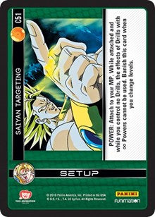 Saiyan Targeting | Panini: Vengeance | Common | Normal | #C51