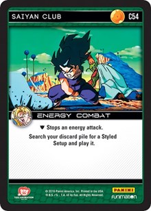 Saiyan Club | Panini: Vengeance | Common | Foil | #C54