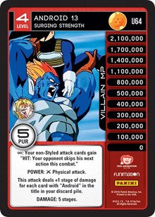 Android 13 - Surging Strength | Panini: Vengeance | Uncommon | Normal | #U64