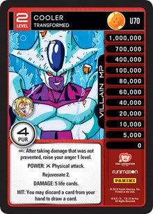 Cooler - Transformed | Panini: Vengeance | Uncommon | Normal | #U70