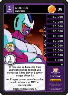 Cooler - Angered | Panini: Vengeance | Uncommon | Foil | #U82