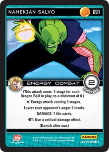 Namekian Salvo | Panini: Vengeance | Uncommon | Foil | #U91