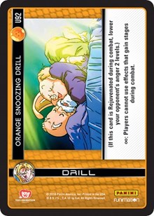 Orange Snoozing Drill | Panini: Vengeance | Uncommon | Normal | #U92