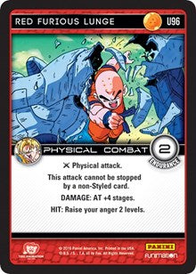 Red Furious Lunge | Panini: Vengeance | Uncommon | Foil | #U96