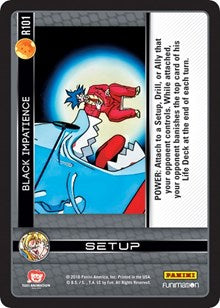 Black Impatience | Panini: Vengeance | Rare | Normal | #R101