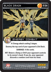 Black Drain | Panini: Vengeance | Rare | Foil | #R104
