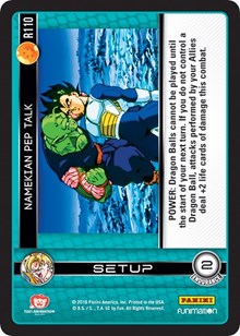 Namekian Pep Talk | Panini: Vengeance | Rare | Normal | #R110