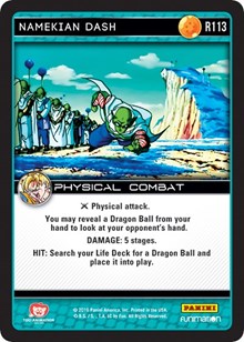 Namekian Dash | Panini: Vengeance | Rare | Normal | #R113
