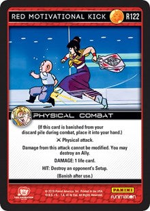 Red Motivational Kick | Panini: Vengeance | Rare | Normal | #R122