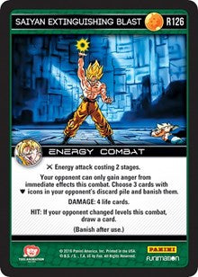 Saiyan Extinguishing Blast | Panini: Vengeance | Rare | Normal | #R126