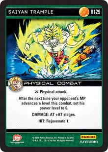 Saiyan Trample | Panini: Vengeance | Rare | Normal | #R129