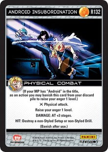 Android Insubordination | Panini: Vengeance | Rare | Normal | #R132