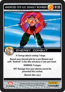 Android 13's S.S. Deadly Bomber | Panini: Vengeance | Rare | Foil | #R135