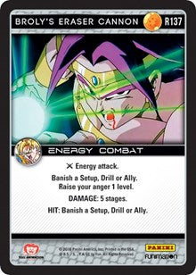 Broly's Eraser Cannon | Panini: Vengeance | Rare | Normal | #R137