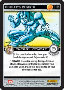 Cooler's Rebirth | Panini: Vengeance | Rare | Normal | #R139