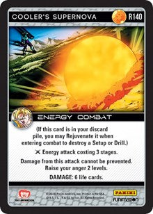 Cooler's Supernova | Panini: Vengeance | Rare | Normal | #R140