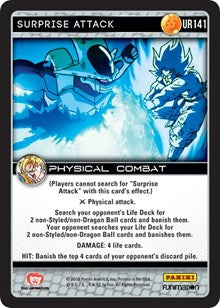 Surprise Attack | Panini: Vengeance | Ultra Rare | Foil | #UR141