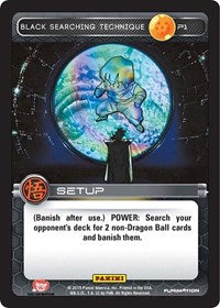 Black Searching Technique (Movie Collection) | Panini Promo Cards | Promo | Foil | #P1