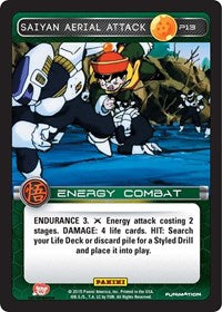 Saiyan Aerial Attack (Movie Collection) | Panini Promo Cards | Promo | Foil | #P13