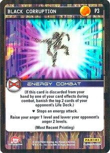 Black Corruption (Evolution) | Panini Promo Cards | Promo | Foil | #P3