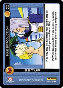 Blue Introduction | Panini: Awakening | Common | Normal | #C12