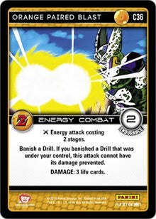 Orange Paired Blast | Panini: Awakening | Common | Foil | #C36