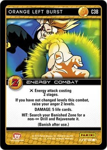 Orange Left Burst | Panini: Awakening | Common | Normal | #C38