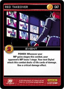 Red Takeover | Panini: Awakening | Common | Normal | #C47