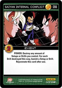 Saiyan Internal Conflict | Panini: Awakening | Common | Foil | #C55