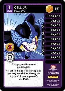 Cell Jr. - Escaping | Panini: Awakening | Uncommon | Normal | #U77