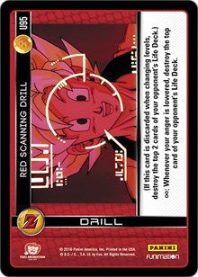 Red Scanning Drill | Panini: Awakening | Uncommon | Normal | #U95