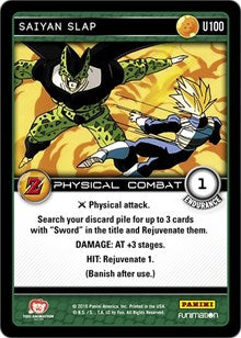 Saiyan Slap | Panini: Awakening | Uncommon | Normal | #U100