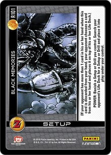 Black Memories | Panini: Awakening | Rare | Normal | #R101