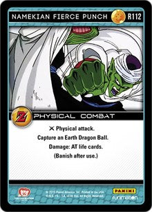 Namekian Fierce Punch | Panini: Awakening | Rare | Foil | #R112
