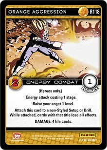 Orange Aggression | Panini: Awakening | Rare | Foil | #R118