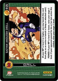Saiyan Anguish Drill | Panini: Awakening | Rare | Normal | #R125