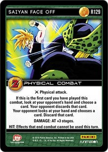 Saiyan Face Off | Panini: Awakening | Rare | Normal | #R129