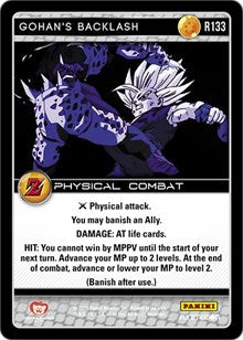Gohan's Backlash | Panini: Awakening | Rare | Normal | #R133