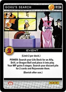 Goku's Search | Panini: Awakening | Rare | Normal | #R134