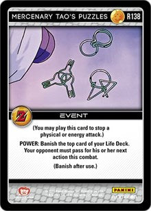 Mercenary Tao's Puzzles | Panini: Awakening | Rare | Normal | #R138