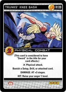 Trunks' Knee Bash | Panini: Awakening | Rare | Normal | #R139
