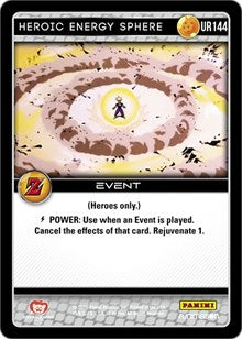 Heroic Energy Sphere | Panini: Awakening | Ultra Rare | Foil | #UR144