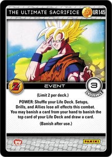 The Ultimate Sacrifice | Panini: Awakening | Ultra Rare | Foil | #UR145
