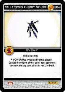 Villainous Energy Sphere | Panini: Awakening | Ultra Rare | Foil | #UR146