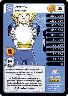 Vegeta - Energized | Panini: Awakening | Dragon Rare | Unspecified | #DR8