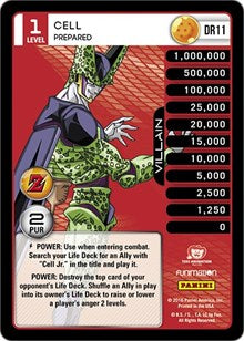 Cell - Prepared | Panini: Awakening | Dragon Rare | Unspecified | #DR11