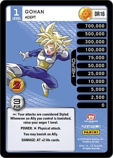 Gohan - Adept | Panini: Awakening | Dragon Rare | Unspecified | #DR16