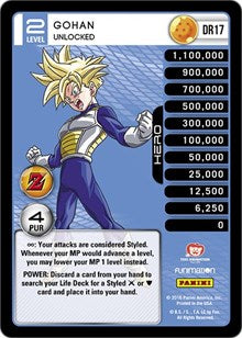 Gohan - Unlocked | Panini: Awakening | Dragon Rare | Unspecified | #DR17