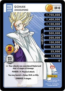 Gohan - Unassuming | Panini: Awakening | Dragon Rare | Foil | #DR18